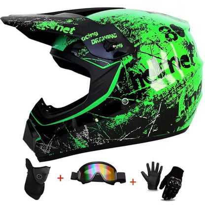 DOT-Approved Youth Dirt Bike Helmet