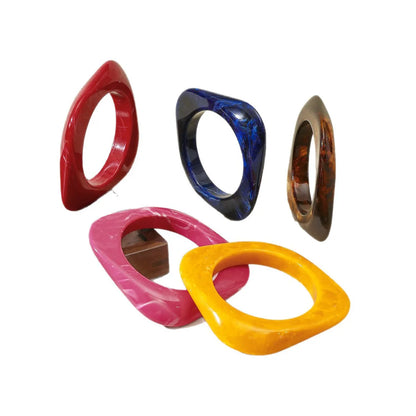Vintage Resin Cuff Bangle