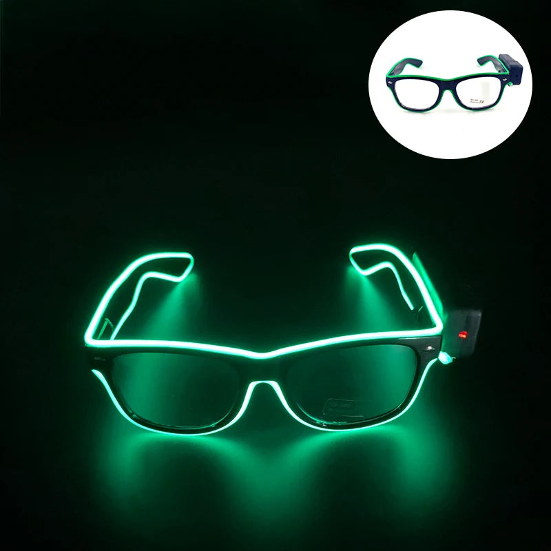 LED Light-Up Party Glasses