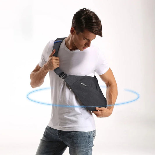 Anti-Theft Multi-Pocket Crossbody Bag