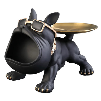 Bulldog Storage Statue