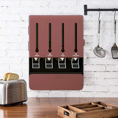 Wall Mount Turntable Spice Rack