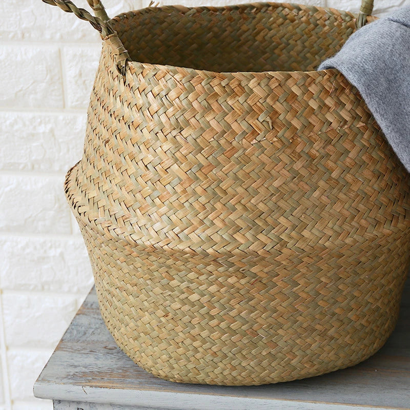 Wicker Foldable Picnic Basket Zerolife