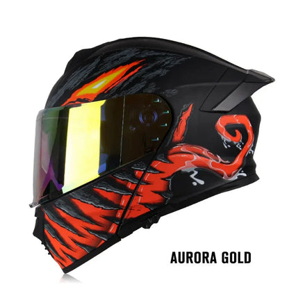 Uchoose Flip-Up Full-Face Helmet