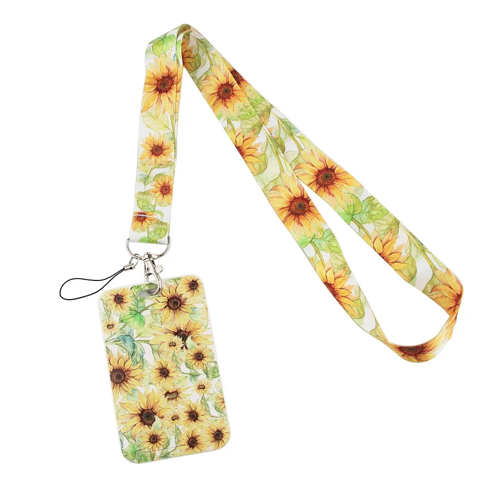 Sakura Cherry Blossoms Flower lanyard