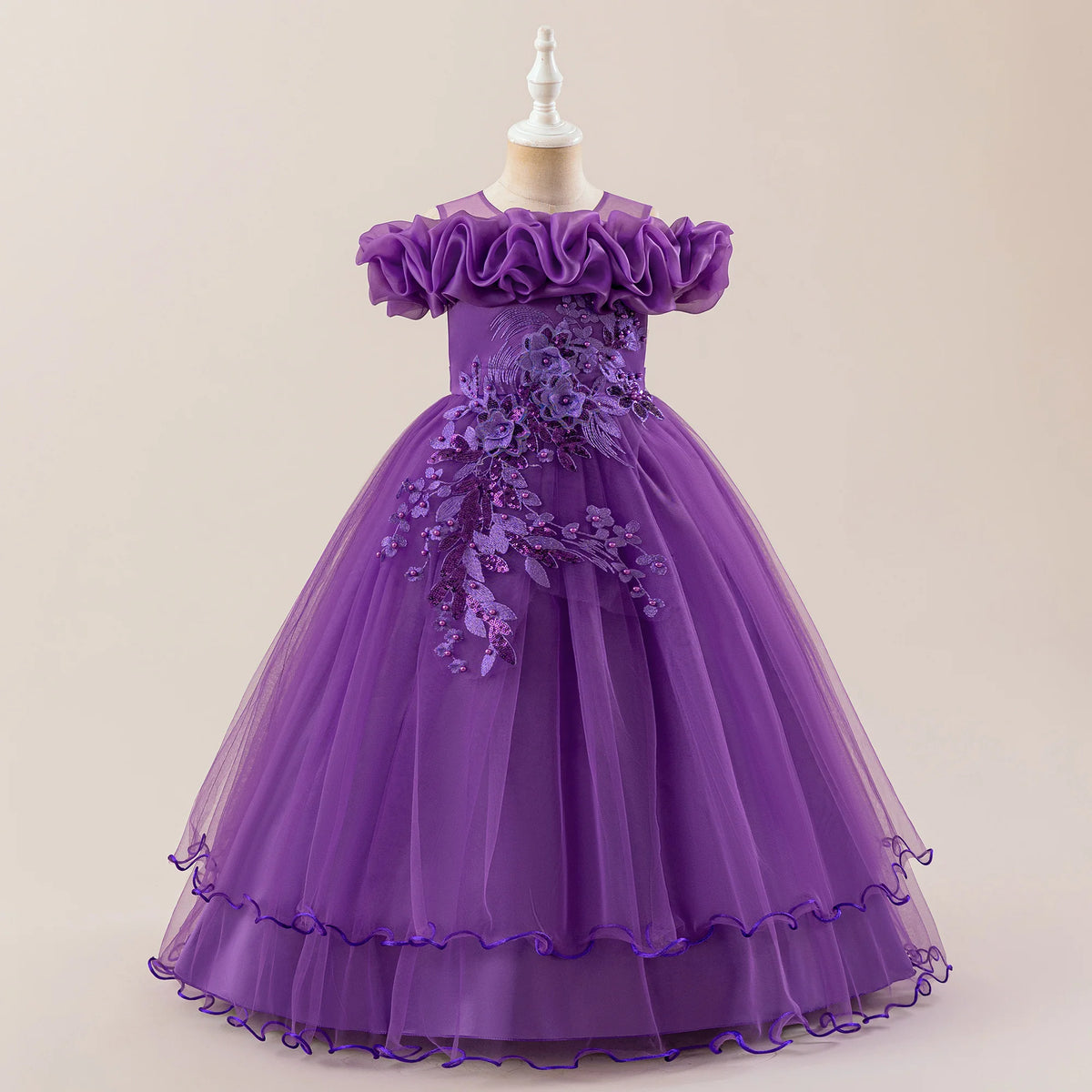 Princess Floral Pink Dress