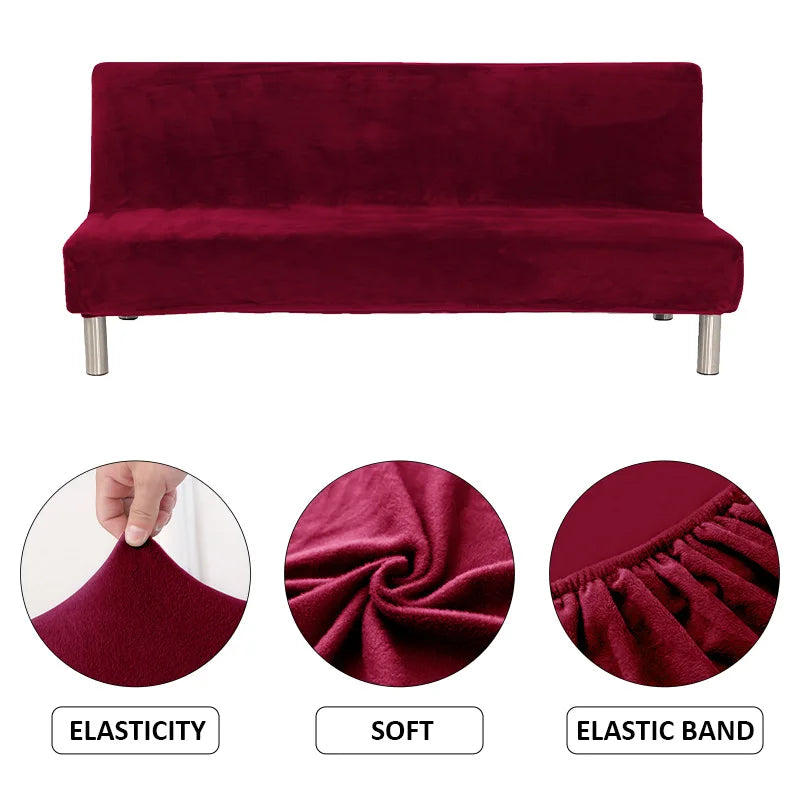 Velvet Sofa Bed Cover