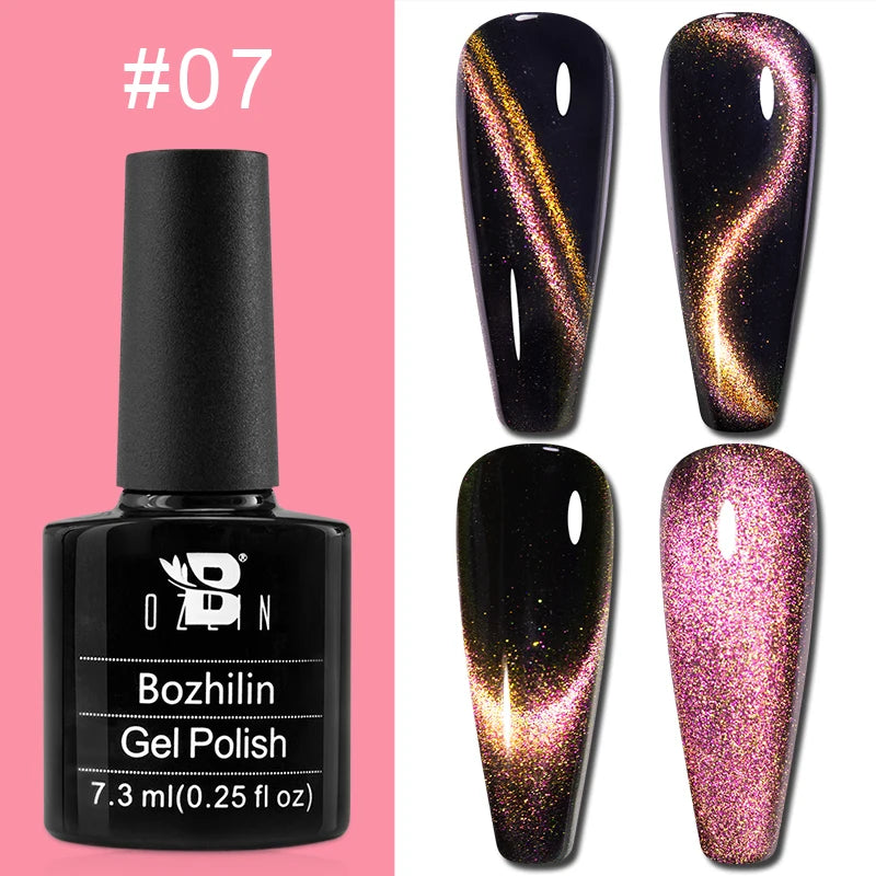 Pink Cat Eye Gel Polish