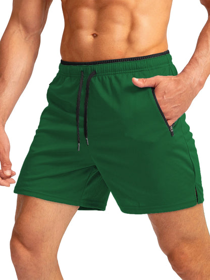 5-Inch Zippered Pocket Running Shorts