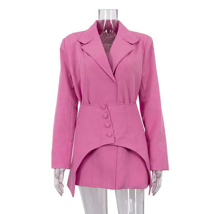 Hollow Blazer Set