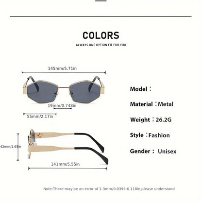 Vintage Punk Round Sunglasses