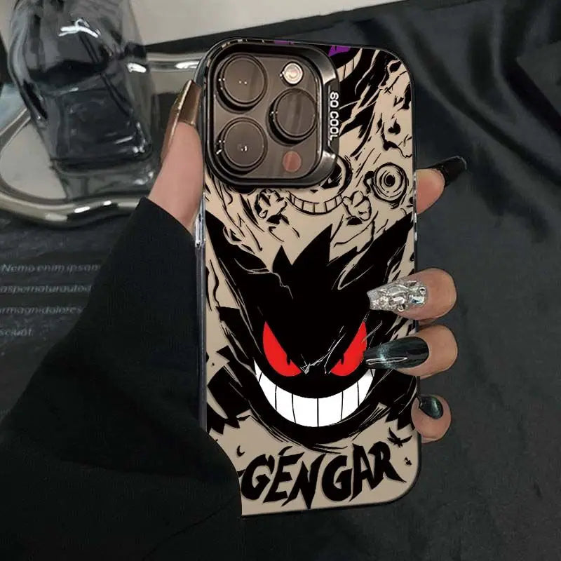 Pokémon Gengar Frosted Case for iPhone 17 Air | 17 Pro Max | 16 Pro Max | 16 Pro | 15 Pro Max | 15 Pro | 14 Plus | 14 Pro | 13 Pro | 12 Mini | 11 Pro Max