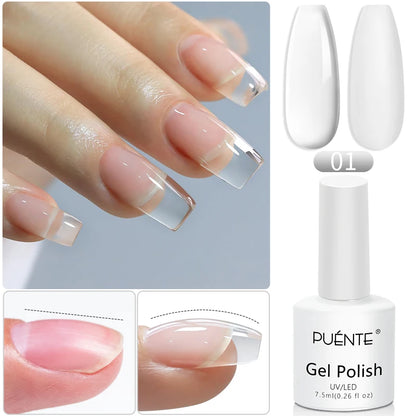 PUENTE Glitter Poly Nail Gel