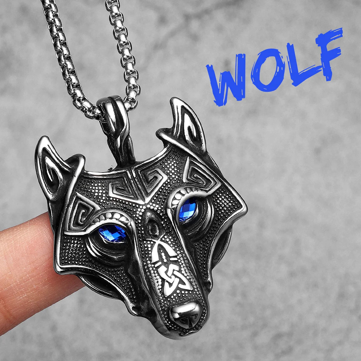 Metal Punk Animal Necklaces Pendant