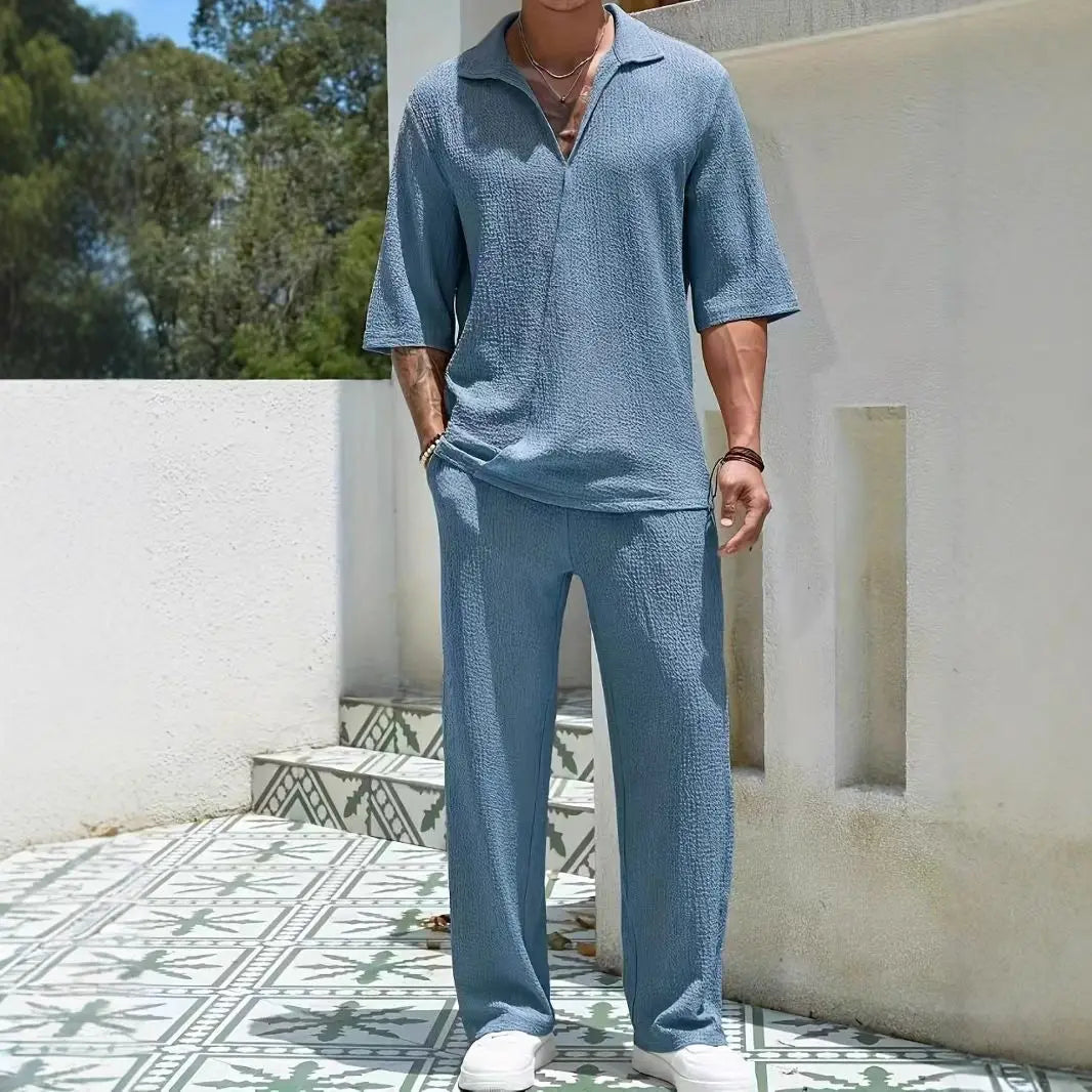 European American Commuter Shirt Set