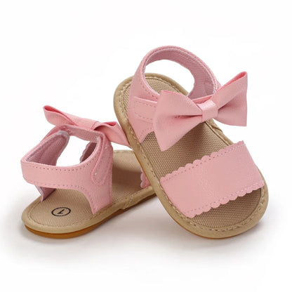 Butterfly Bow Baby Sandals