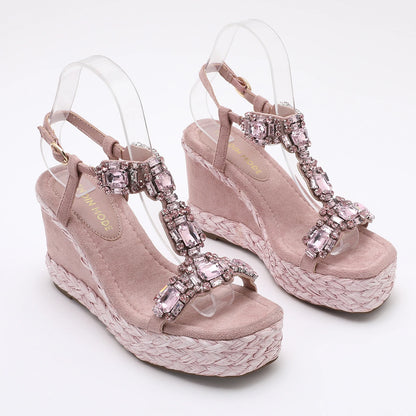 Crystal Flannel Wedges