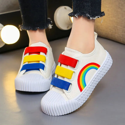 Rainbow Canvas Sneakers