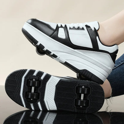 Four-Wheel Roller Shoes