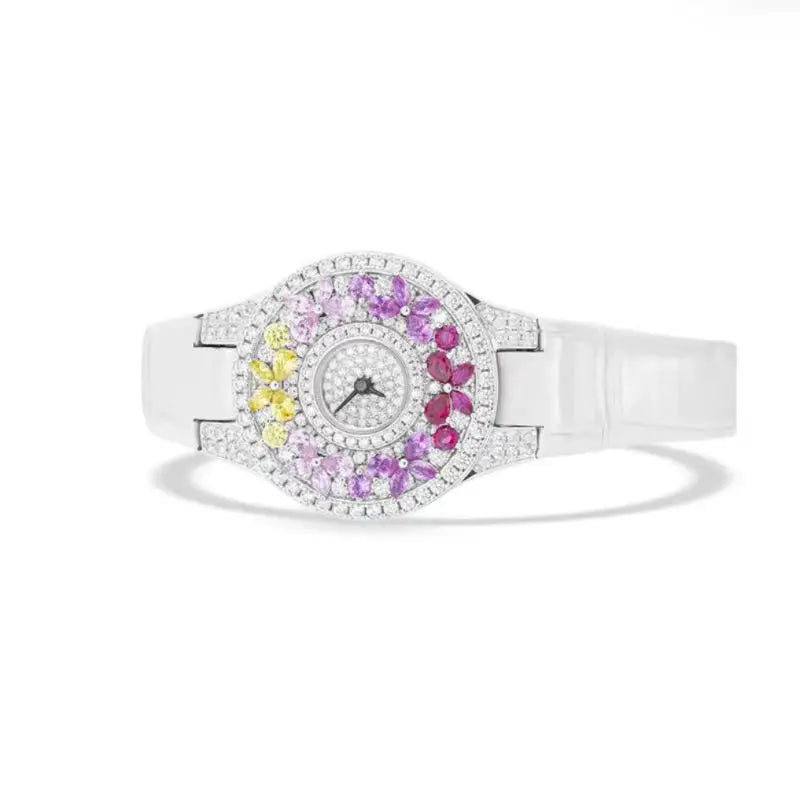 Luxury Diamond Emerald Women’s Watch