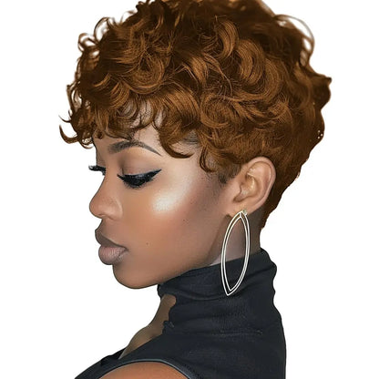 Short Curly Elf Wig