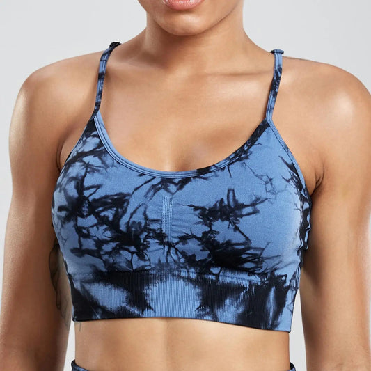 Chrleisure Tie-Dye Sport Bra