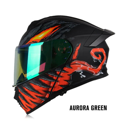 Uchoose Flip-Up Full-Face Helmet