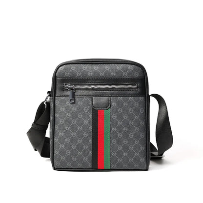 Square PU Leather Crossbody Bag
