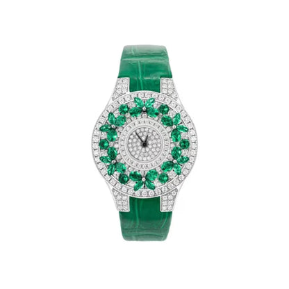 Green Stone Watch