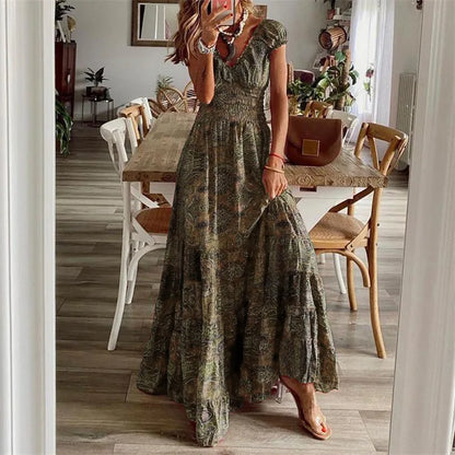 Bohemian Print Dress