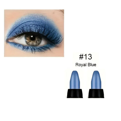 16 Colors Pearlescent Glitter Eyeliner