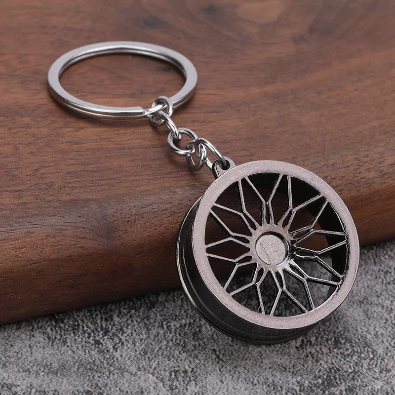 Creative Gear Head Keychain Speed