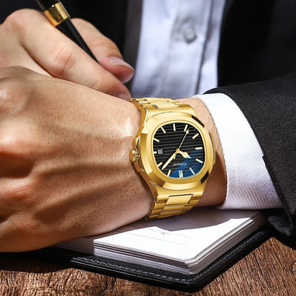 Luminous Quartz Wristwatch