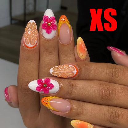 Butterfly Bow Press-On Nails