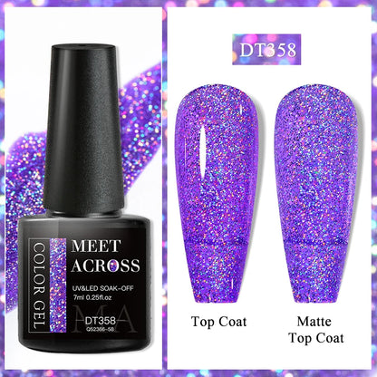 MEET ACROSS Matte Gel Polish