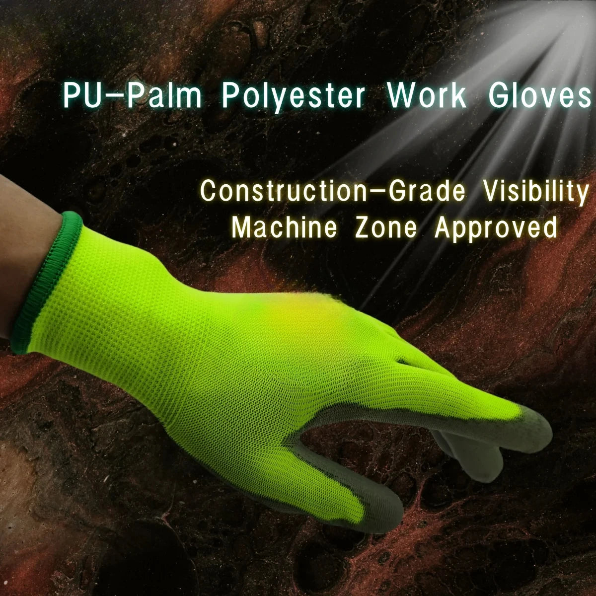 PU Coated Safety Gloves