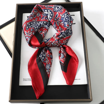 Scarf 70 70Cm Silk Square