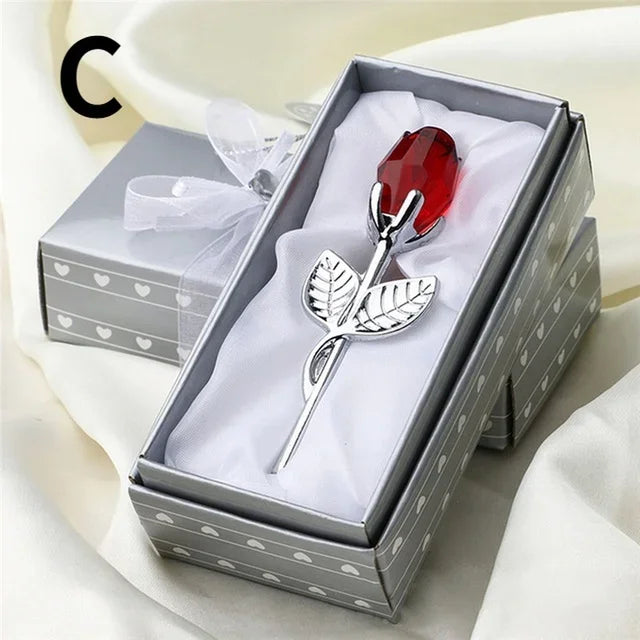 Elegant Crystal Rose
