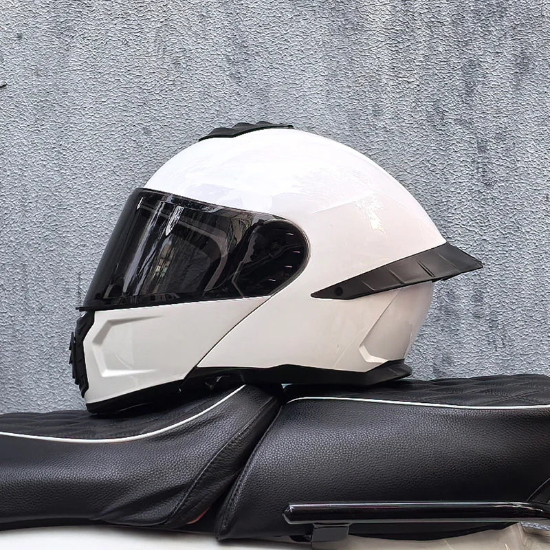 ORZ-B08A Glossy Mecha Racing Helmet
