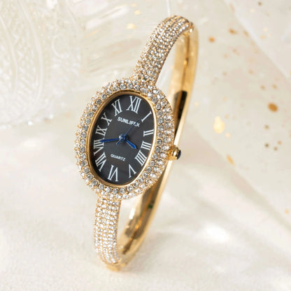 Oval Roman Watch