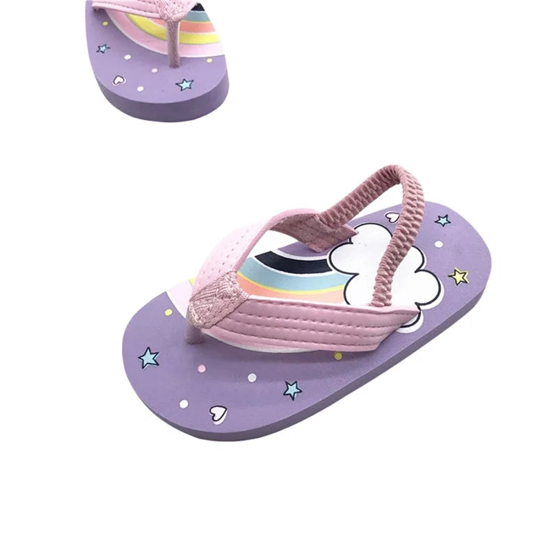 Back-Strap Flip Flop Sandals