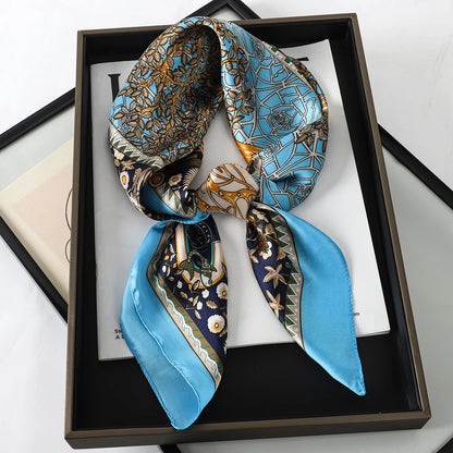Scarf 70 70Cm Silk Square