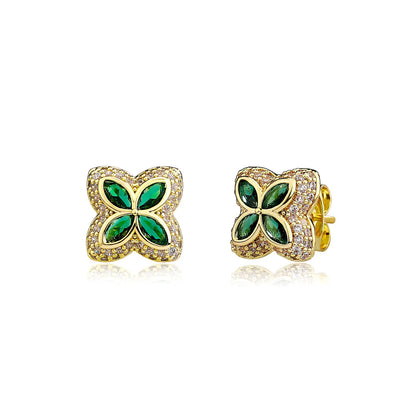 Plant Stud Earrings