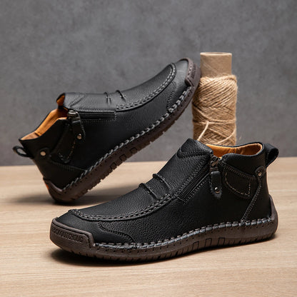 Handmade Leather Ankle Boots