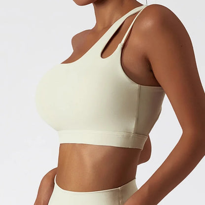 Cloud Hide One-Shoulder Bra