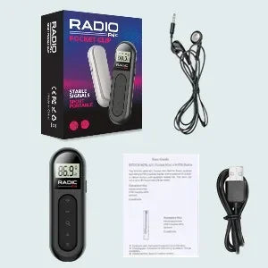 Pocket-Sized FM Radio