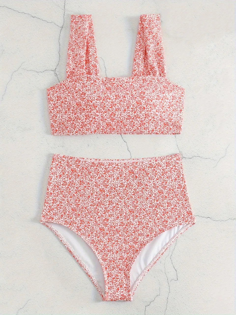 Striped Bandeau Bikini
