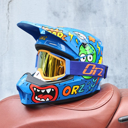 ORZ Off-Road Half-Face Racing Helmet