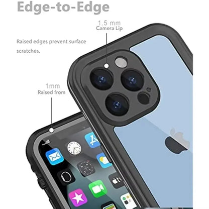 Full Body Waterproof Case for iPhone 15 Pro Max | 15 Pro | 14 Pro Max | 14 Pro | 13 Pro Max | 13 Pro