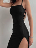 High Split Bodycon Dress